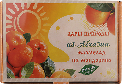  Мармелад дары природы "Мандарин" 180г  в Новосибирске