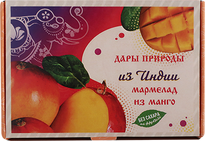 №2 Мармелад дары природы "Манго" 180г   в Новосибирске