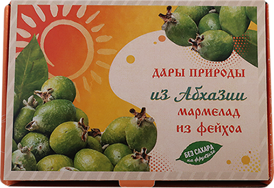 №2 Мармелад дары природы "Фейхоа" 180г   в Новосибирске