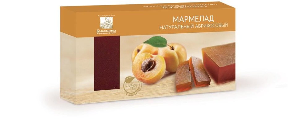  Мармелад пластовый 210г абрикосовый  в Новосибирске