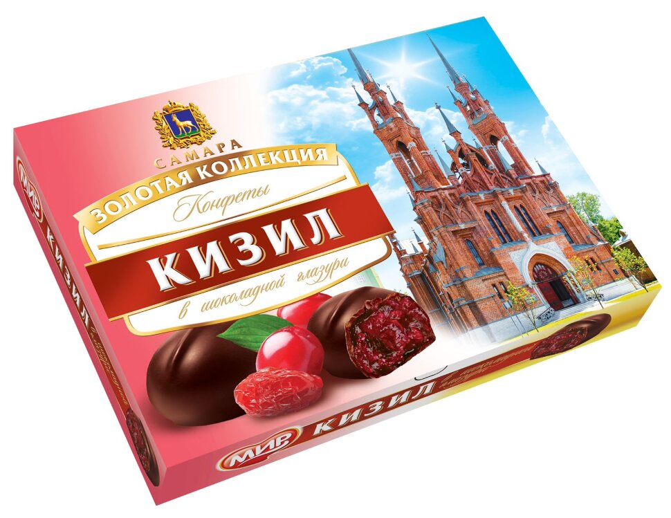  КФ МИР Кизил в шоколадной глазури 160г в Новосибирске